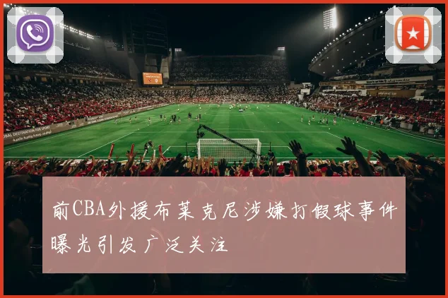 前CBA外援布莱克尼涉嫌打假球事件曝光引发广泛关注