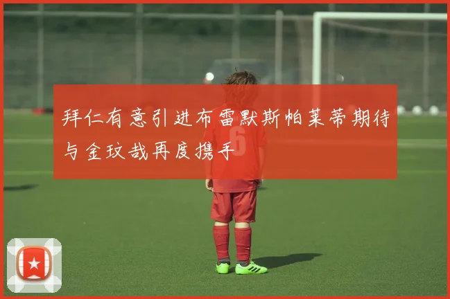 拜仁有意引进布雷默斯帕莱蒂期待与金玟哉再度携手